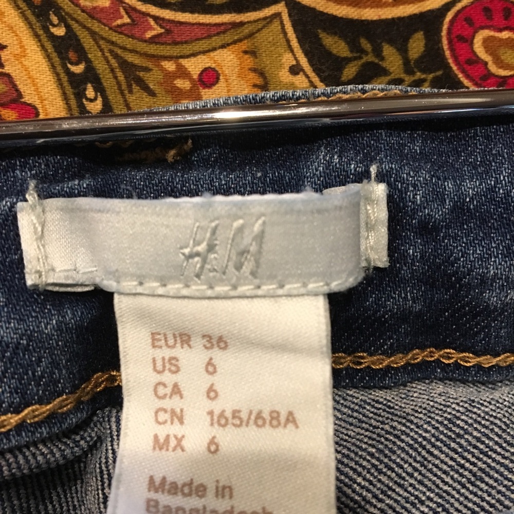 H&M Skinny Jeans Size 6 - Picture 2 of 4